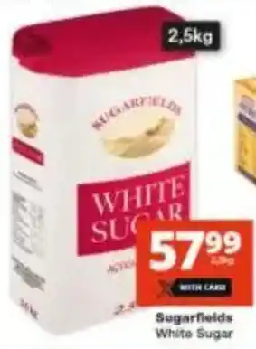 Checkers Sugarfields White Sugar offer