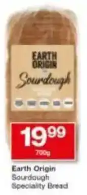 Checkers Earth Origin Sourdough Specialty Bread offer