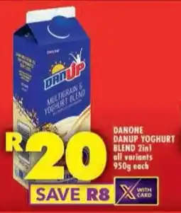Shoprite Danone danup yoghurt blend 2in1 offer