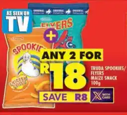 Shoprite Truda spookies/ flyers maize snack offer
