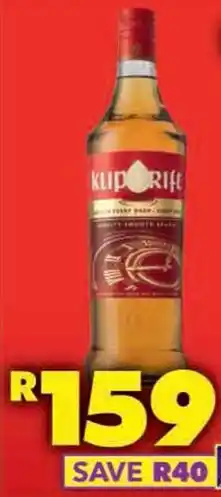 Shoprite Klipdrift export brandy offer