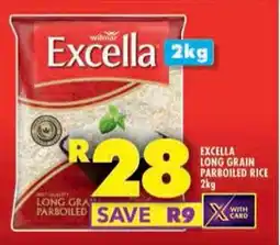 Shoprite Excella long grain parboiled rice offer