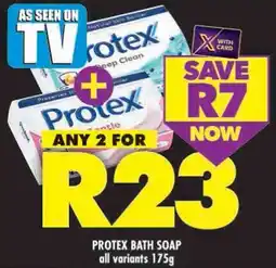 Shoprite Protex bath soap all variants offer