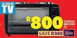 Shoprite Essentials mini oven offer