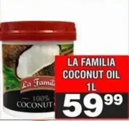 Advance Cash n Carry La familia coconut oil offer