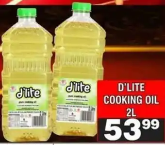 Advance Cash n Carry D'lite cooking oil offer