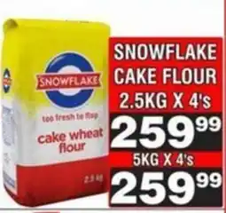 Advance Cash n Carry Snowflake cake flour offer