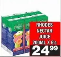 Advance Cash n Carry Rhodes nectar juice offer