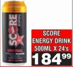 Advance Cash n Carry Score energy drink offer