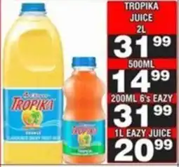 Advance Cash n Carry Tropika juice offer