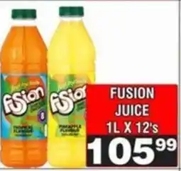 Advance Cash n Carry Fusion juice offer