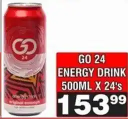 Advance Cash n Carry Go 24 energy drink offer