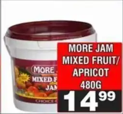Advance Cash n Carry More jam mixed fruit/ apricot offer