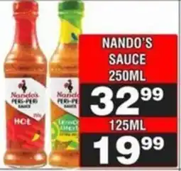 Advance Cash n Carry Nando's sauce offer