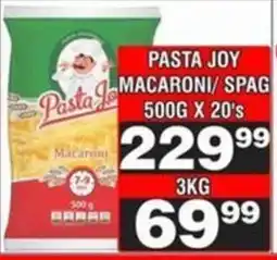 Advance Cash n Carry Pasta joy macaroni/ spag offer