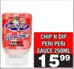 Advance Cash n Carry Chip n dip peri peri sauce offer