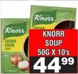 Advance Cash n Carry Knorr soup offer