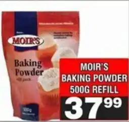 Advance Cash n Carry Moir's baking powder refill offer