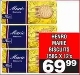 Advance Cash n Carry Henro marie biscuits offer