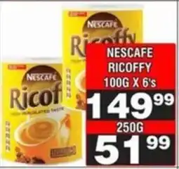 Advance Cash n Carry Nescafe ricoffy offer