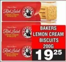 Advance Cash n Carry Bakers lemon cream biscuits offer
