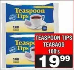 Advance Cash n Carry Teaspoon Tips Teabags offer