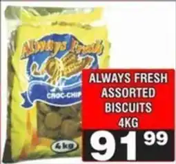 Advance Cash n Carry Always fresh assorted biscuits offer
