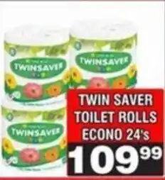 Advance Cash n Carry Twin saver toilet rolls econo offer