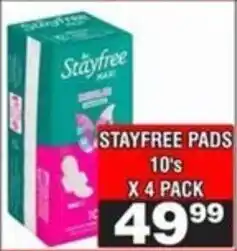 Advance Cash n Carry Stayfree pads offer