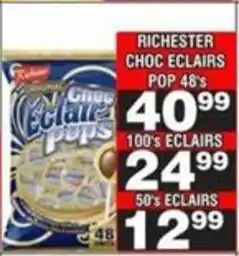 Advance Cash n Carry Richester choc eclairs pop offer
