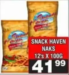 Advance Cash n Carry Snack haven naks offer