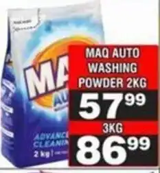 Advance Cash n Carry Maq auto washing powder offer