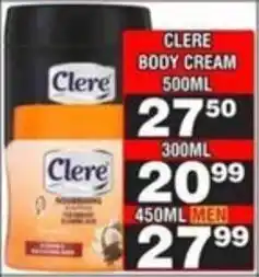 Advance Cash n Carry Clere body cream offer
