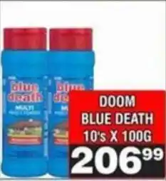 Advance Cash n Carry Doom blue death offer