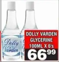Advance Cash n Carry Dolly varden glycerine offer