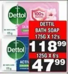 Advance Cash n Carry Dettol bath soap offer