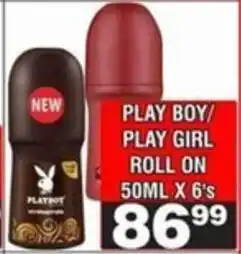 Advance Cash n Carry Play boy/ play girl roll on offer