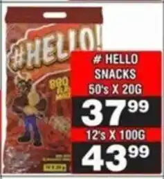 Advance Cash n Carry #Hello snacks offer
