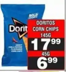 Advance Cash n Carry Doritos corn chips offer