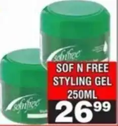 Advance Cash n Carry Sof n free styling gel offer