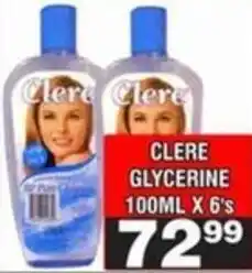 Advance Cash n Carry Clere glycerine offer