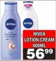 Advance Cash n Carry Nivea lotion/ cream offer