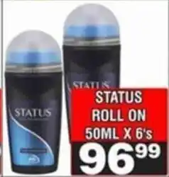 Advance Cash n Carry Status roll on offer