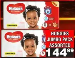 Advance Cash n Carry Huggies jumbo pack assorted offer