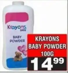 Advance Cash n Carry Krayons baby powder offer