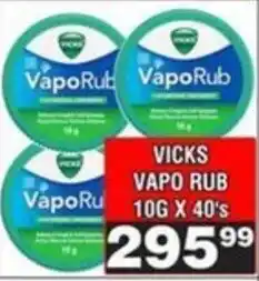 Advance Cash n Carry Vicks VapoRub offer