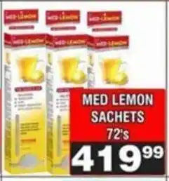 Advance Cash n Carry Med lemon sachets offer