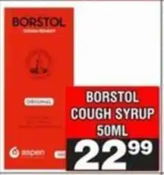 Advance Cash n Carry Borstol cough syrup offer