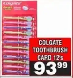 Advance Cash n Carry Colgate toothbrush card offer