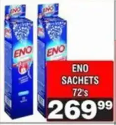 Advance Cash n Carry Eno sachets offer